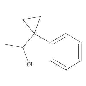 (1S)-1-(1-phenylcyclopropyl)ethan-1-ol Structure
