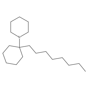 1-(1-Octylcyclohexyl)piperidine结构式