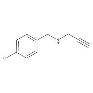 N-(4-Chlorobenzyl)prop-2-yn-1-amine Structure