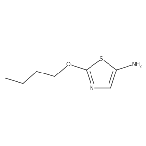 2-Butoxy-1,3-thiazol-5-amine Structure