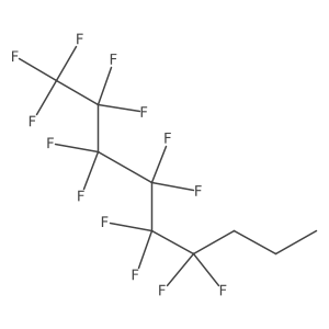 1,1,1,2,2,3,3,4,4,5,5,6,6-Tridecafluorononane结构式