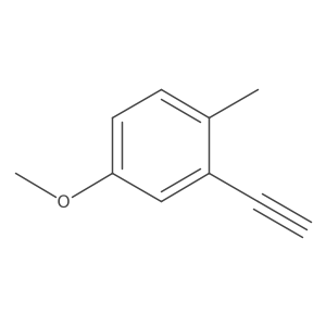 2-Ethynyl-4-methoxy-1-methylbenzene Structure