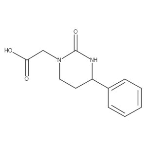2-(2-Oxo-4-phenyl-1,3-diazinan-1-yl)acetic acid结构式