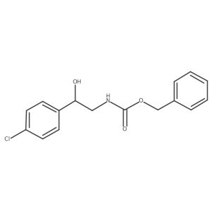 benzyl N-[(2R)-2-(4-chlorophenyl)-2-hydroxyethyl]carbamate Structure