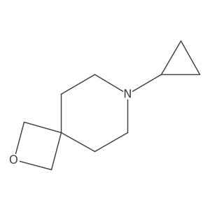 7-Cyclopropyl-2-oxa-7-azaspiro[3.5]nonane Structure