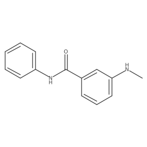 3-(methylamino)-N-phenylbenzamide Structure