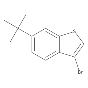 3-Bromo-6-(tert-butyl)benzothiophene Structure