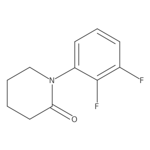 1-(2,3-Difluorophenyl)piperidin-2-one Structure