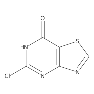 5-Chlorothiazolo[4,5-d]pyrimidin-7(6H)-one结构式