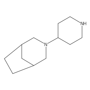 3-(Piperidin-4-yl)-3-azabicyclo[3.2.1]octane Structure