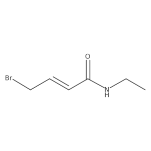 (2E)-4-bromo-N-ethylbut-2-enamide结构式
