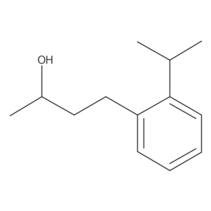 (2S)-4-[2-(propan-2-yl)phenyl]butan-2-ol Structure