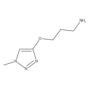 3-[(1-methyl-1H-1,2,3-triazol-4-yl)oxy]propan-1-amine Structure