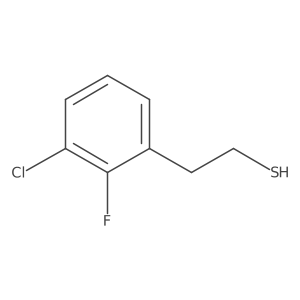 2-(3-Chloro-2-fluorophenyl)ethane-1-thiol Structure