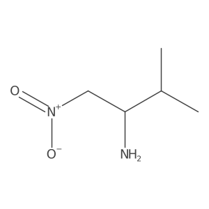 3-Methyl-1-nitrobutan-2-amine结构式