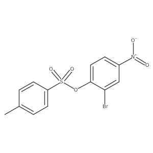 2-Bromo-4-nitrophenyl 4-methylbenzene-1-sulfonate Structure