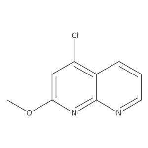 4-Chloro-2-methoxy-1,8-naphthyridine Structure