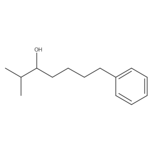 2-Methyl-7-phenyl-heptan-3-ol Structure