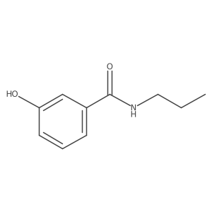 3-hydroxy-N-propylbenzamide结构式