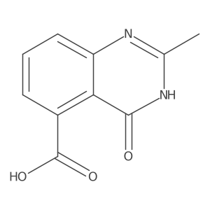 3,4-Dihydro-2-methyl-4-oxo-5-quinazolinecarboxylic acid Structure