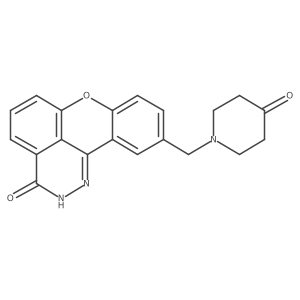 10-((4-oxopiperidin-1-yl)methyl)chromeno[4,3,2-de]phthalazin-3(2H)-one Structure