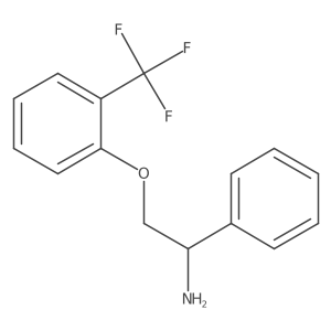 1-Phenyl-2-[2-(trifluoromethyl)phenoxy]ethanamine Structure