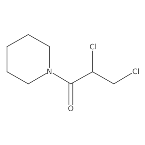 Piperidine, 1-(2,3-dichloropropionyl)-结构式