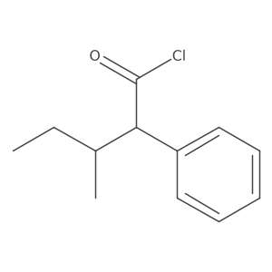 3-Methyl-2-phenylvaleryl chloride结构式