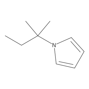 1-(1,1-Dimethylpropyl)-1H-pyrrole Structure