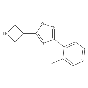5-(Azetidin-3-yl)-3-(2-methylphenyl)-1,2,4-oxadiazole Structure