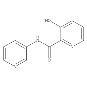 2-{Hydroxy[(pyridin-3-yl)amino]methylidene}-2,3-dihydropyridin-3-one结构式
