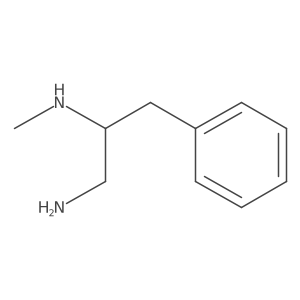 (1-Amino-3-phenylpropan-2-yl)(methyl)amine结构式
