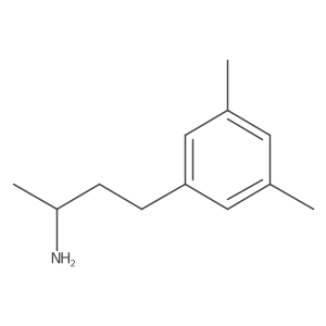 (2S)-4-(3,5-dimethylphenyl)butan-2-amine结构式
