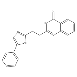 2-[2-(5-Phenyl-1H-imidazol-2-yl)ethyl]pyrido[4,3-d]pyrimidin-4(3h)-one Structure