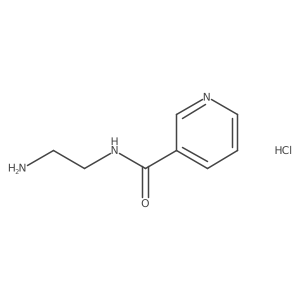 N-(2-Aminoethyl)nicotinamide hydrochloride Structure