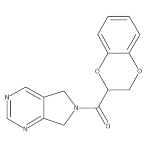 (2,3-dihydrobenzo[b][1,4]dioxin-2-yl)(5H-pyrrolo[3,4-d]pyrimidin-6(7H)-yl)methanone Structure