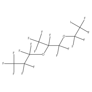 Perfluoro-1-(2-iodoethoxy)-2-propoxypropane结构式