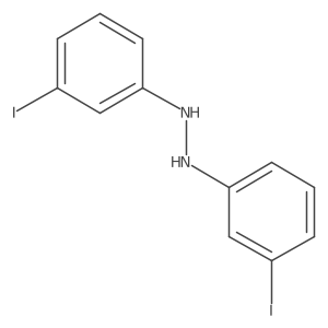 1,2-Bis(3-iodophenyl)hydrazine结构式