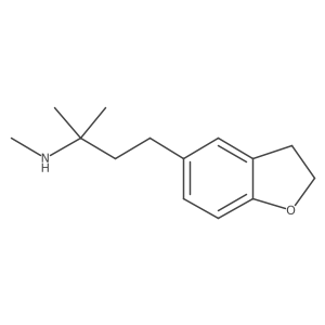 [4-(2,3-Dihydro-1-benzofuran-5-yl)-2-methylbutan-2-yl](methyl)amine结构式