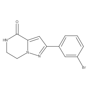 2-(3-Bromophenyl)-6,7-dihydropyrazolo[1,5-A]pyrazin-4(5H)-one Structure
