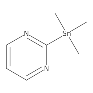 2-(Trimethylstannyl)pyrimidine结构式