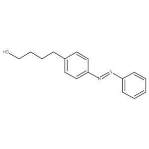 4-[(1E)-2-phenyldiazenyl]-Benzenebutanol结构式