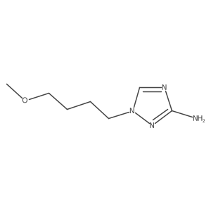 1-(4-methoxybutyl)-1H-1,2,4-triazol-3-amine Structure