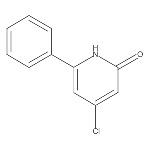 4-chloro-6-phenylpyridin-2(1H)-one结构式
