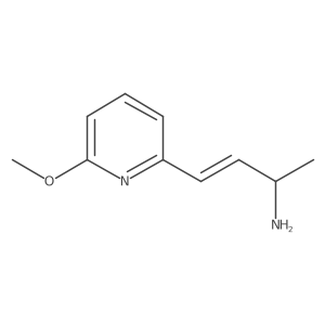 4-(6-Methoxypyridin-2-yl)but-3-en-2-amine结构式
