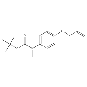 Tert-butyl (4-(allyloxy)phenyl)(methyl)carbamate Structure