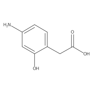 2-(4-Amino-2-hydroxyphenyl)acetic acid结构式