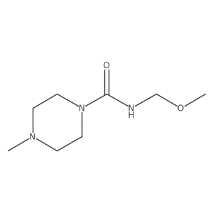 N-(Methoxymethyl)-4-methylpiperazine-1-carboxamide Structure