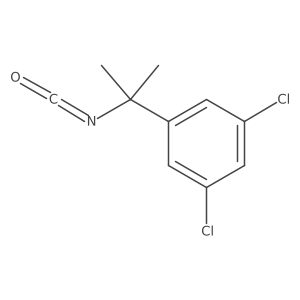 1,3-Dichloro-5-(2-isocyanatopropan-2-yl)benzene结构式