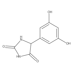 DL-5-(3,5-Dihydroxyphenyl)hydantoin Structure